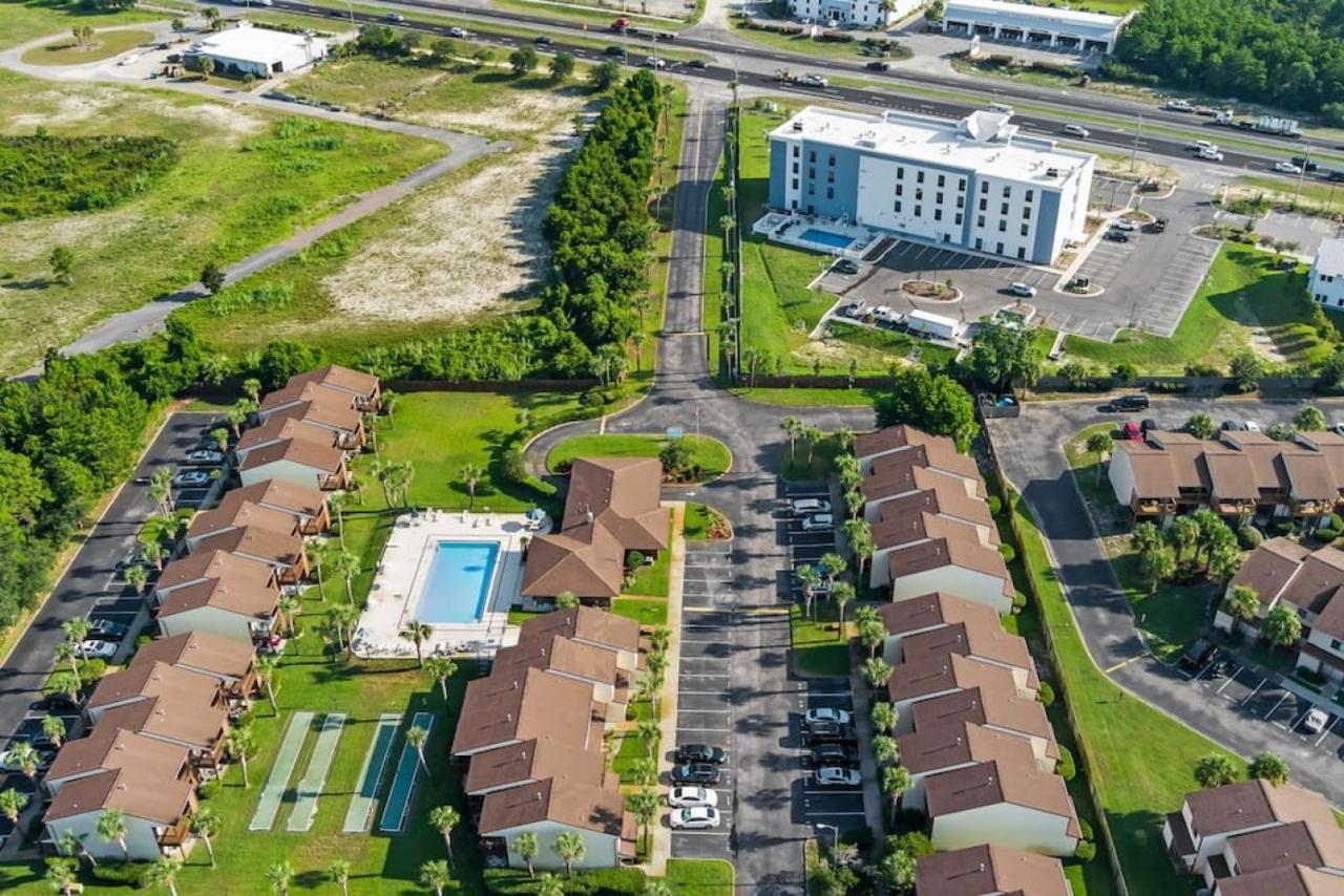 Experience Starlit Nights From Beach Happy'S Balcony Overlooking The Community Pool At Beachwalk Villa Panama City Beach Eksteriør bilde