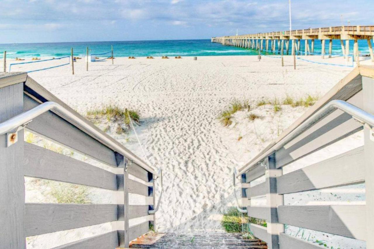 Experience Starlit Nights From Beach Happy'S Balcony Overlooking The Community Pool At Beachwalk Villa Panama City Beach Eksteriør bilde